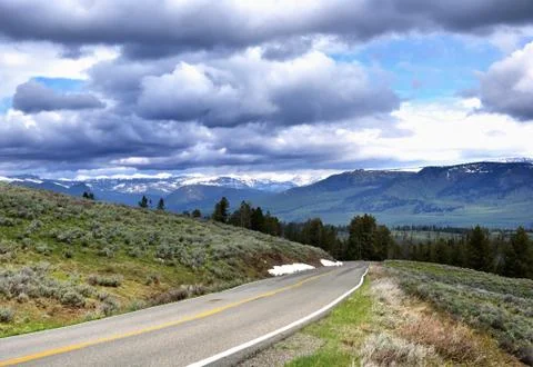 Mountain landscape Stock Photos