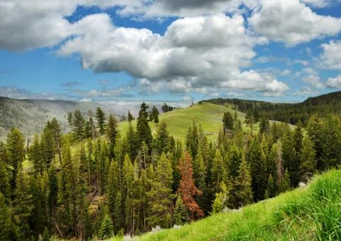 Mountain landscape Stock Photos