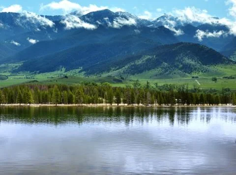 Mountain landscape Stock Photos