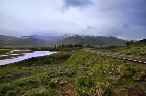 Mountain landscape Stock Photos