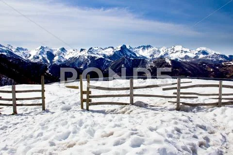 Mountain landscape Stock Photos