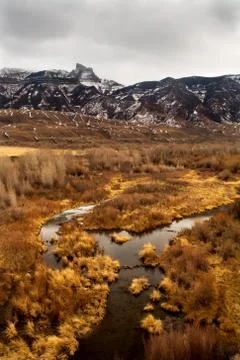 Mountain landscape Foto stock