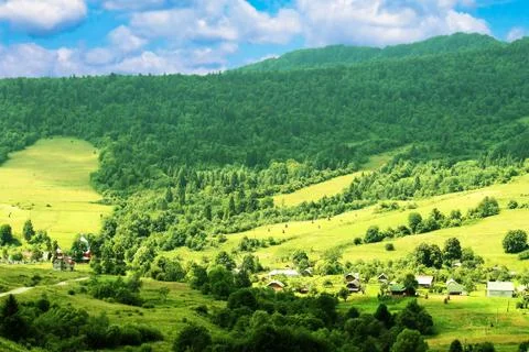 Mountain landscape . Stock Photos