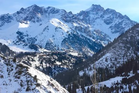 Mountain landscape Stock Photos