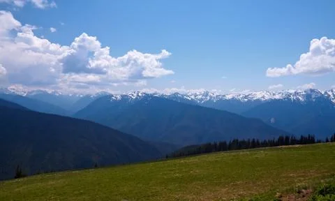 Mountain landscape Stockfoto's