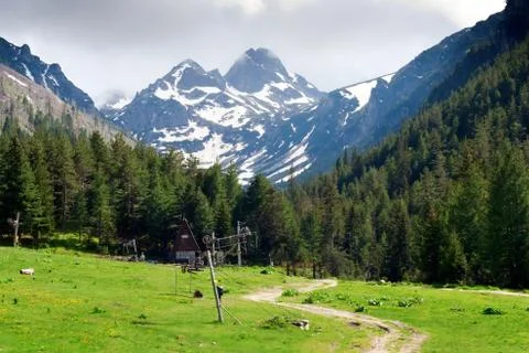 Mountain landscape Stock Photos