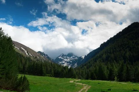 Mountain landscape Stock Photos