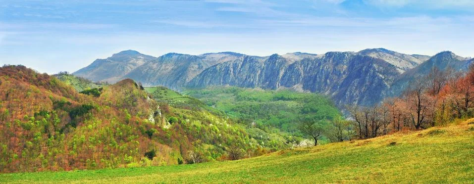 Mountain landscape Stock Photos