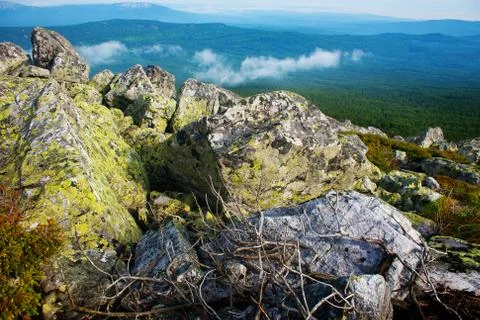 Mountain landscape Stock Photos