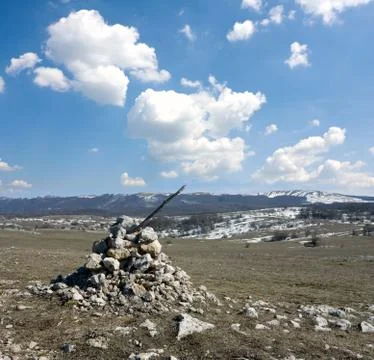 Mountain landscape Stock Photos