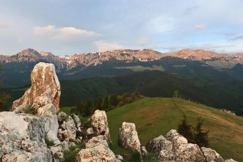 Mountain landscape Stock Photos