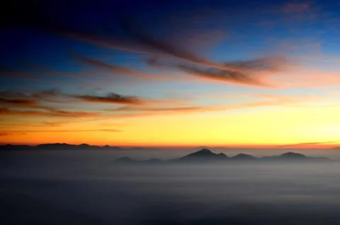 Mountain landscape Stock Photos