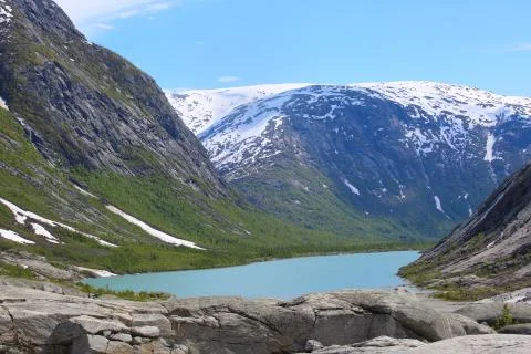 Mountain landscape Stock Photos