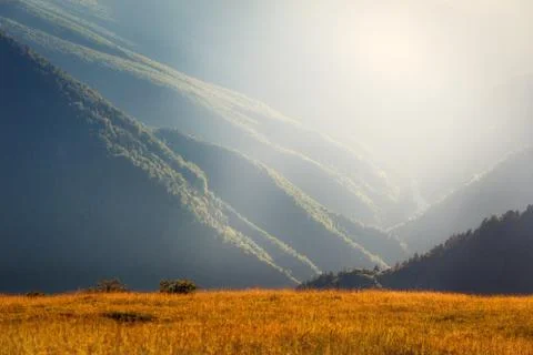 Mountain landscape Stock Photos