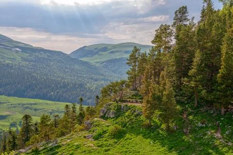 Mountain landscape Stock Photos