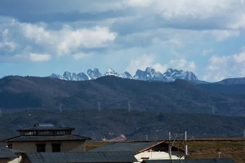Mountain landscape Foto stock