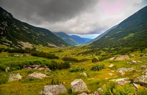 Mountain landscape Stock Photos