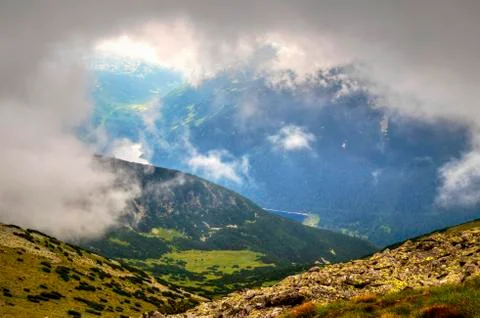 Mountain landscape Stock Photos