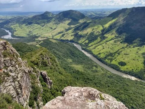 Mountain landscape Stock Photos