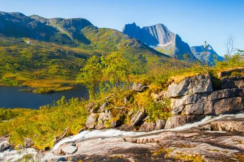 Mountain landscape Foto stock