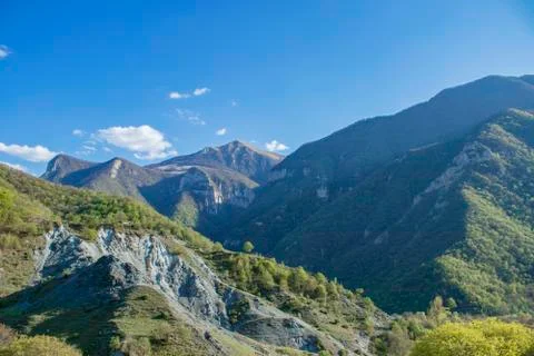 Mountain landscape. Stock Photos
