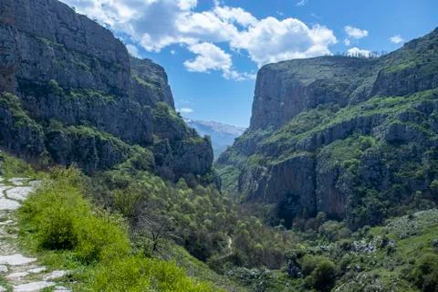Mountain landscape. Foto stock