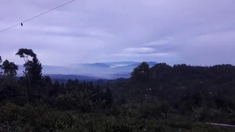 Mountain landscape Stockfoto's