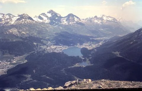 Mountain landscape Foto stock