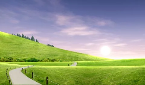 Mountain landscape Stock Photos