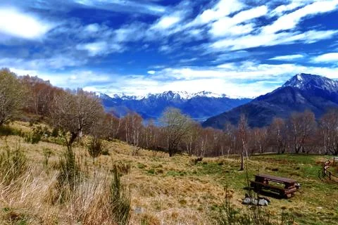 Mountain landscape Stock Photos