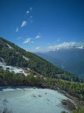 Mountain landscape 스톡 사진