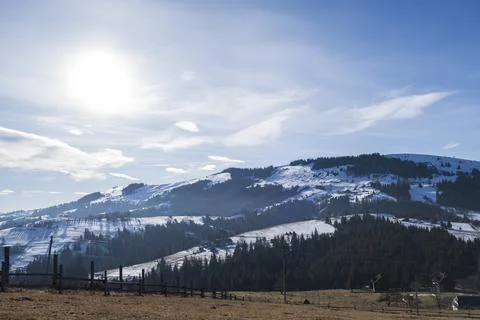 Mountain landscape. Stock Photos