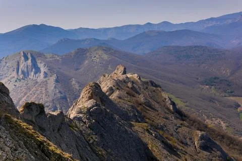 Mountain landscape Stock Photos