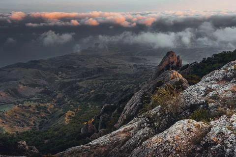 Mountain landscape Stock Photos