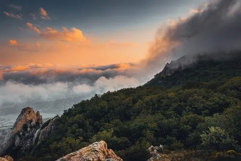 Mountain landscape Stock Photos
