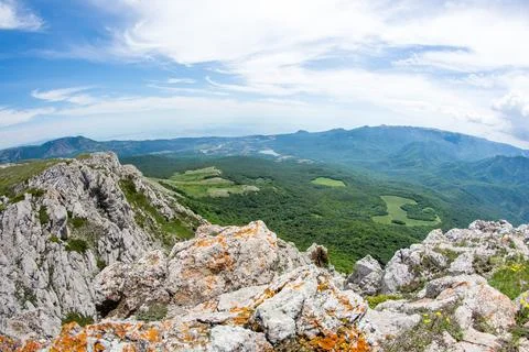 Mountain landscape Stock Photos