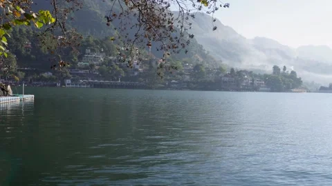 Mountain Landscape with River Reflection 库存影片 337631765