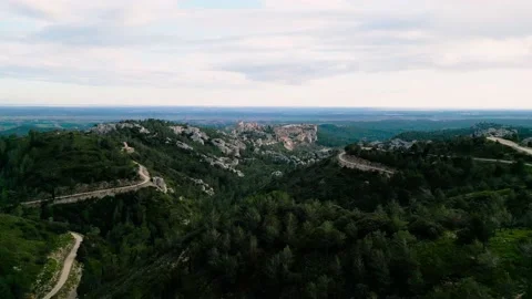 Mountain landscape seen by drone Stock Footage 237014500