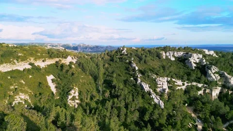 Mountain landscape seen by drone Stock Footage 237015222