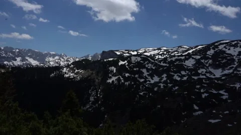 Mountain Landscape Snow Wisible  库存影片 158173617