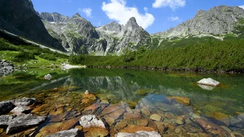 Mountain landscape in the summer Stock Footage 140609131