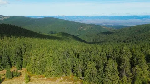 Mountain landscape in the summer Stock Footage 302885198