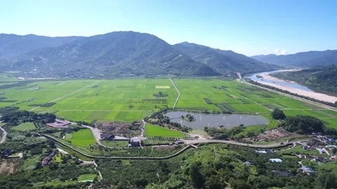 Mountain landscape in the summer Video stock 310930633