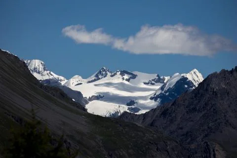 Mountain landscape in the summer Stock Photos
