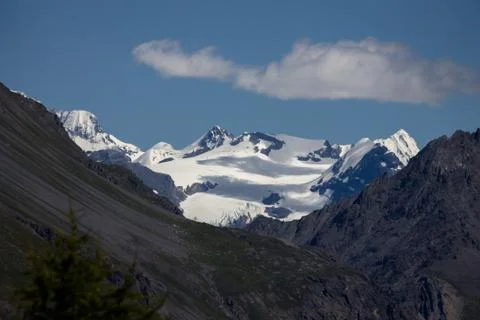Mountain landscape in the summer Stock Photos