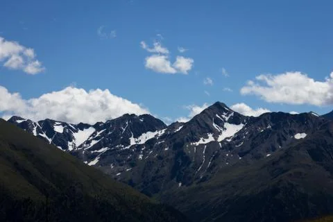 Mountain landscape in the summer Stock Photos