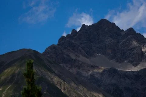 Mountain landscape in the summer Stock Photos