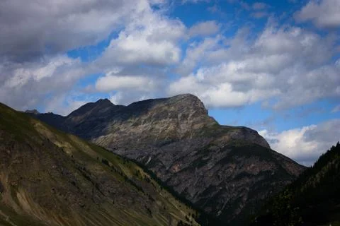 Mountain landscape in the summer Stock Photos