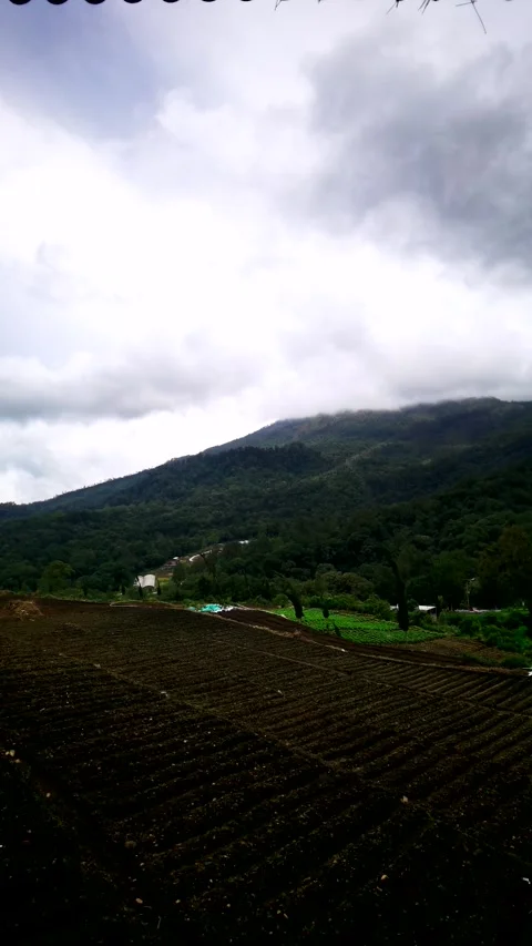 Mountain landscape time-lapse video Stock Footage 343622883