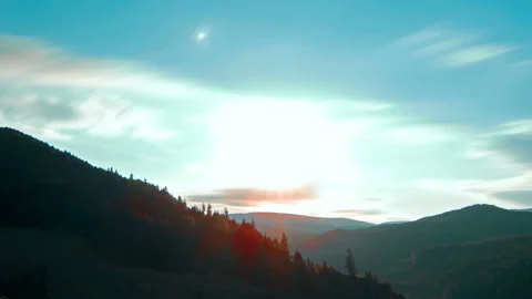 Mountain landscape. timelapse. 4K. Stock Footage 95791035